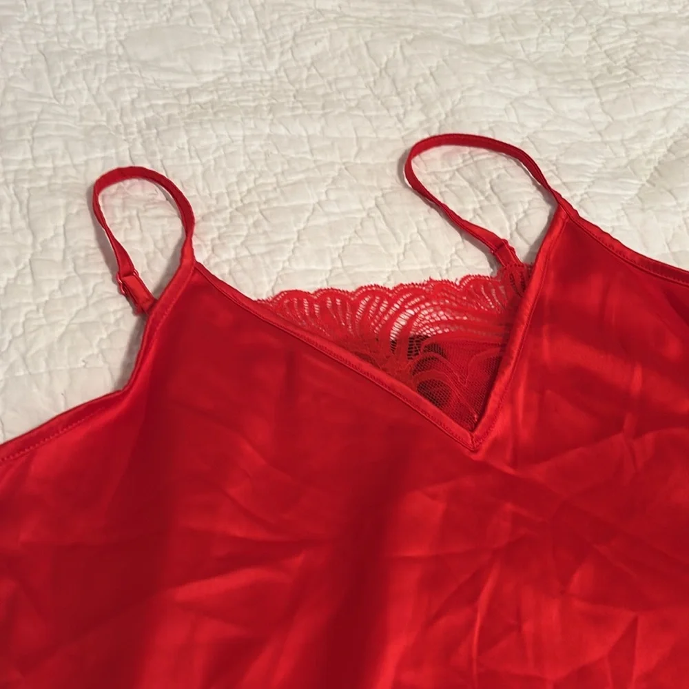 RACHEL Rachel Roy Vibrant Red Pajama Set‎